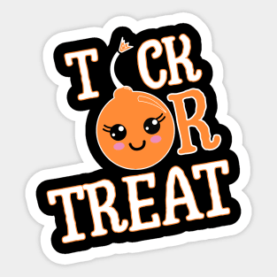 TICK or TREAT Sticker